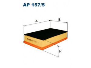 FILTRON AP157/5 oro filtras 
 Filtrai -> Oro filtras
7H0129620A, 7H0129620A