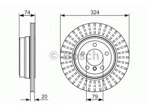 BOSCH 0 986 479 671 stabdžių diskas 
 Dviratė transporto priemonės -> Stabdžių sistema -> Stabdžių diskai / priedai
34 21 6 765 887, 6 765 887, 6 864 050