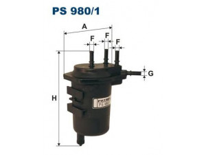FILTRON PS980/1 kuro filtras 
 Techninės priežiūros dalys -> Papildomas remontas
8200186217, 8200458420