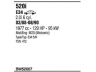 FONOS BW52007 išmetimo sistema 
 Išmetimo sistema -> Išmetimo sistema, visa