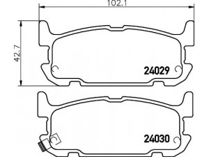 HELLA PAGID 8DB 355 010-931 stabdžių trinkelių rinkinys, diskinis stabdys 
 Techninės priežiūros dalys -> Papildomas remontas
N0Y7648Z, N0Y7648ZA, NCY32643Z