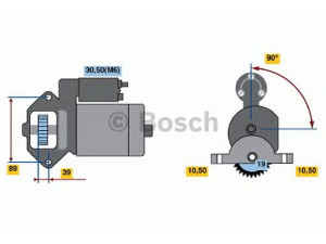 BOSCH 0 986 021 351 starteris 
 Elektros įranga -> Starterio sistema -> Starteris
1096338, 1120215, 1140110, 1151641