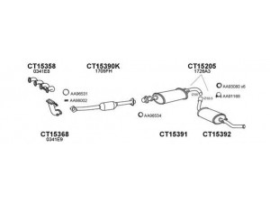 VENEPORTE 150506 išmetimo sistema 
 Išmetimo sistema -> Išmetimo sistema, visa