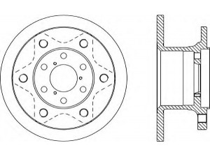 OPEN PARTS BDA1132.10 stabdžių diskas 
 Dviratė transporto priemonės -> Stabdžių sistema -> Stabdžių diskai / priedai
0093800492, 93800492, 1904529, 93800492