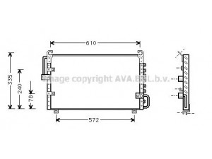 AVA QUALITY COOLING TO5196 kondensatorius, oro kondicionierius 
 Oro kondicionavimas -> Kondensatorius
8846017050, 8846017060