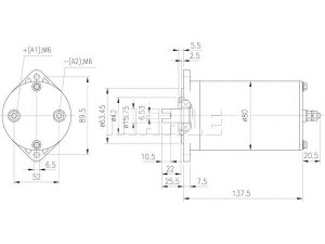 MAHLE ORIGINAL MM 161 elektrovariklis