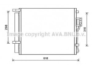 AVA QUALITY COOLING HY5310 kondensatorius, oro kondicionierius