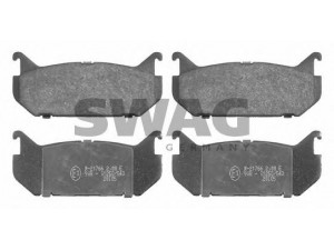 SWAG 50 91 6194 stabdžių trinkelių rinkinys, diskinis stabdys 
 Techninės priežiūros dalys -> Papildomas remontas
3 975 890