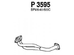 FENNO P3595 išleidimo kolektorius 
 Išmetimo sistema -> Išmetimo vamzdžiai
BM70129, BPM6-40-500C