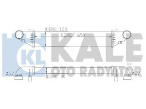 KALE OTO RADYATÖR 347500 tarpinis suslėgto oro aušintuvas, kompresorius 
 Variklis -> Oro tiekimas -> Įkrovos agregatas (turbo/superįkrova) -> Tarpinis suslėgto oro aušintuvas
203 500 00 00, 203 500 06 00, 2035000400