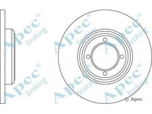 APEC braking DSK600 stabdžių diskas 
 Stabdžių sistema -> Diskinis stabdys -> Stabdžių diskas
424642, 424649, 424684, 4246B2