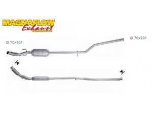 MAGNAFLOW 76053D katalizatoriaus keitiklis 
 Išmetimo sistema -> Katalizatoriaus keitiklis
170670