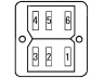 HELLA 2VP 340 450-151 kombinuotas galinis žibintas
090 6586, 69061, 69064, 80069061