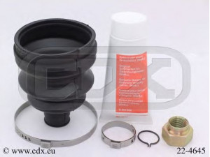 CDX 22-4645 gofruotoji membrana, kardaninis velenas 
 Ratų pavara -> Gofruotoji membrana