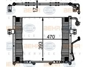 HELLA 8FC 351 302-081 kondensatorius, oro kondicionierius 
 Oro kondicionavimas -> Kondensatorius
0K011-61480H, 0K011-61480J, 0K011-61480K