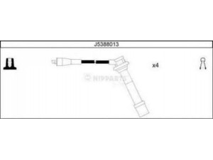 NIPPARTS J5388013 uždegimo laido komplektas 
 Kibirkšties / kaitinamasis uždegimas -> Uždegimo laidai/jungtys
33705-75F02, 33705-75F03