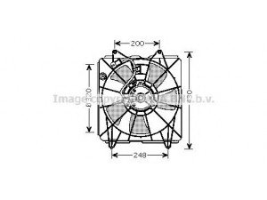 AVA QUALITY COOLING HD7525 ventiliatorius, radiatoriaus 
 Aušinimo sistema -> Oro aušinimas
19015RNAA01, 19020RCJA01, 19030RNAA51