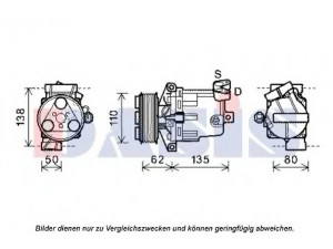 AKS DASIS 851924N kompresorius, oro kondicionierius 
 Oro kondicionavimas -> Kompresorius/dalys
92600CJ70B, 92600CJ70C