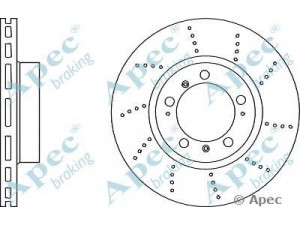 APEC braking DSK3059 stabdžių diskas 
 Dviratė transporto priemonės -> Stabdžių sistema -> Stabdžių diskai / priedai
98735140101