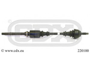 CDX 220100 kardaninis velenas 
 Ratų pavara -> Kardaninis velenas