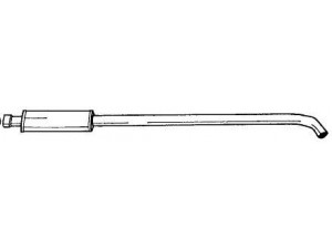 AKS DASIS SG45402 vidurinis duslintuvas