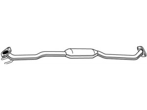WALKER 23284 vidurinis duslintuvas 
 Išmetimo sistema -> Duslintuvas
1425062J00, 1425062JB0, 1425062JB0000