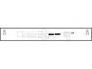 STANDARD 76151 uždegimo laido komplektas 
 Kibirkšties / kaitinamasis uždegimas -> Uždegimo laidai/jungtys
04773841 AB