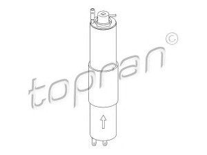 TOPRAN 500 740 kuro filtras 
 Techninės priežiūros dalys -> Papildomas remontas
1 439 407, 1 712 296, 1332 1 439 407