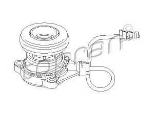TOPRAN 207 973 centrinis darbinis cilindras, sankaba 
 Sankaba/dalys -> Atleidiklis, sankaba -> Centrinis darbinis cilindras
09126238, 56 79 331, 56 79 335