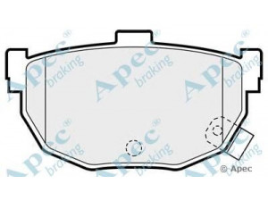 APEC braking PAD674 stabdžių trinkelių rinkinys, diskinis stabdys 
 Techninės priežiūros dalys -> Papildomas remontas
4.40609e096, 4406061E92, 4406061E94