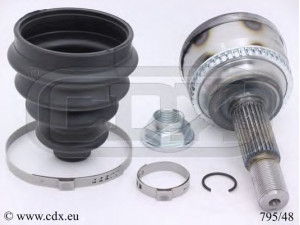 CDX 795/48 jungčių komplektas, kardaninis velenas 
 Ratų pavara -> Sujungimai/komplektas
4347049595, 4347049596