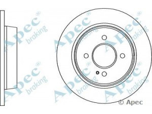 APEC braking DSK2924 stabdžių diskas 
 Dviratė transporto priemonės -> Stabdžių sistema -> Stabdžių diskai / priedai
584110U300