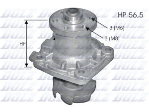 DOLZ S138 vandens siurblys 
 Aušinimo sistema -> Vandens siurblys/tarpiklis -> Vandens siurblys
4405285, 4429224, 4429228, 4465144