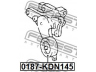 FEBEST 0187-KDN145 įtempiklio skriemulys, V formos rumbuotas diržas 
 Diržinė pavara -> V formos rumbuotas diržas/komplektas -> Įtempiklio skriemulys
16620-30031