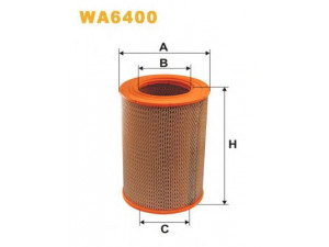 WIX FILTERS WA6400 oro filtras 
 Techninės priežiūros dalys -> Techninės priežiūros intervalai
126, IIM126, 9861216725, 5436503