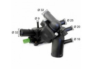 HOFFER 8192799 termostatas, aušinimo skystis 
 Aušinimo sistema -> Termostatas/tarpiklis -> Thermostat
032121111CE