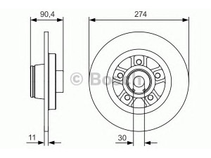 BOSCH 0 986 479 015 stabdžių diskas 
 Dviratė transporto priemonės -> Stabdžių sistema -> Stabdžių diskai / priedai
40 20 240 76R, 43 20 043 27R, 82 00 381 148