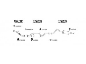 VENEPORTE 270009 išmetimo sistema