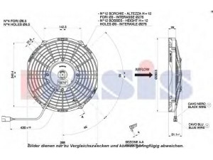 AKS DASIS 870008N pūtiklis, oro kondicionierius