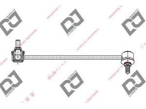 DJ PARTS DL1102 šarnyro stabilizatorius 
 Ašies montavimas/vairavimo mechanizmas/ratai -> Stabilizatorius/fiksatoriai -> Savaime išsilyginanti atrama
96403100