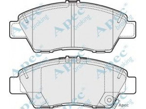 APEC braking PAD1675 stabdžių trinkelių rinkinys, diskinis stabdys 
 Techninės priežiūros dalys -> Papildomas remontas
45022SZTG00, 45022TF0G00, 45022TF0G01