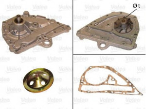 VALEO 506067 vandens siurblys 
 Aušinimo sistema -> Vandens siurblys/tarpiklis -> Vandens siurblys
7701461236, 7701462085, 7701462086