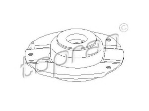 TOPRAN 721 811 pakabos statramsčio atraminis guolis 
 Ašies montavimas/vairavimo mechanizmas/ratai -> Montavimas, pakabos statramstis
5038 95