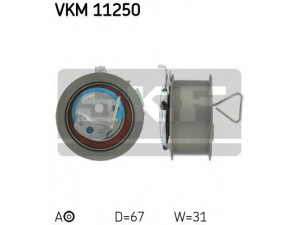 SKF VKM 11250 įtempiklio skriemulys, paskirstymo diržas 
 Techninės priežiūros dalys -> Papildomas remontas
038 109 243 M, 045 109 243 F, 1221490