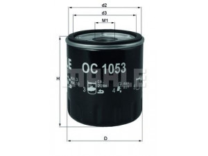 KNECHT OC 1053 alyvos filtras 
 Filtrai -> Alyvos filtras
03L115561
