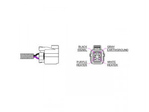 DELPHI ES20215-11B1 lambda jutiklis 
 Variklis -> Variklio elektra
36531-PLR-A01