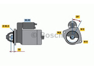 BOSCH 0 986 018 950 starteris 
 Elektros įranga -> Starterio sistema -> Starteris
1516689R, 2994100, 2995990, 42498717