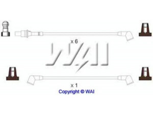 WAIglobal SL259 uždegimo laido komplektas
