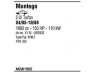 FONOS MG61502 išmetimo sistema 
 Išmetimo sistema -> Išmetimo sistema, visa