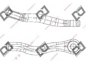 DJ PARTS DE1421 skersinės vairo trauklės galas 
 Vairavimas -> Vairo mechanizmo sujungimai
45464-30060, 4546430060